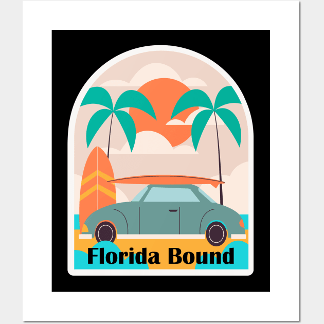 Florida Bound Wall Art by MtWoodson